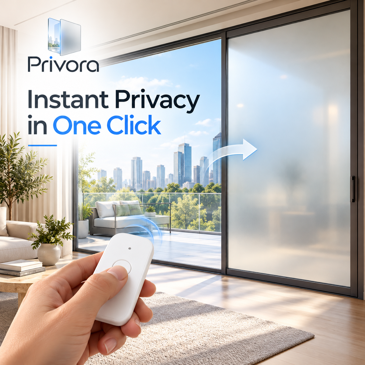 Privora™ Smart Privacy Film