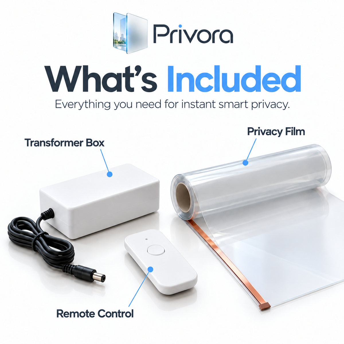 Privora™ Smart Privacy Film